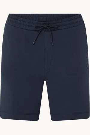 HUGO BOSS Sewalk straight fit korte joggingbroek met logo