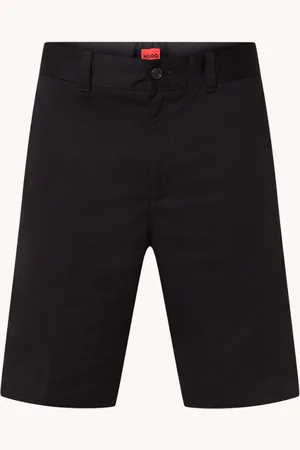 HUGO BOSS Darik straight fit korte chino met steekzakken