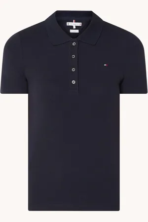 Tommy Hilfiger 1985 slim fit polo van piqué katoen met logo