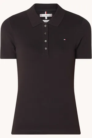 Tommy Hilfiger 1985 slim fit polo van piqué katoen met logo