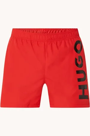 HUGO BOSS Abas zwemshorts met steekzakken en logo