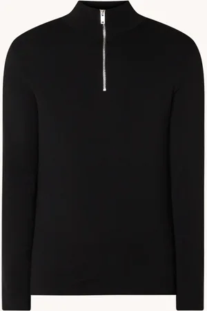 Sandro Fijngebreide pullover van merino wol