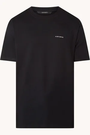 Airforce T-shirt van biologisch katoen met logo
