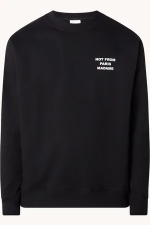 Drôle de Monsieur Le sweater met front- en backprint