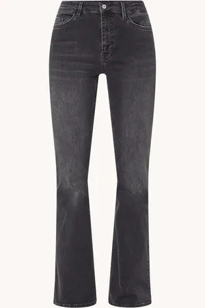 Expresso High waist flared jeans met steekzakken