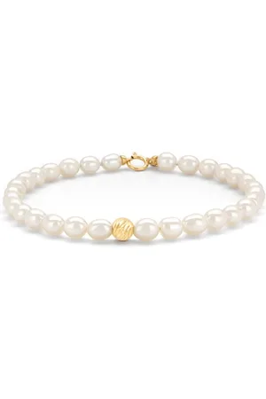Diamond Point Geelgouden armband Rivièra