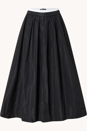 Maje Midi rok met plooidetail