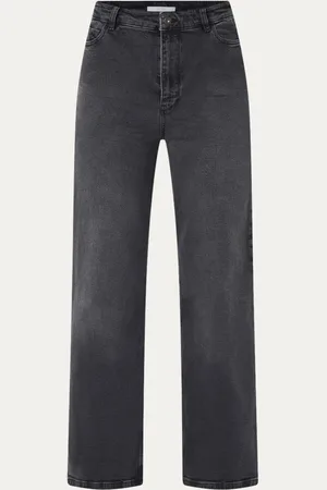 BY-BAR Lina high waist loose fit jeans in biologische katoenblend