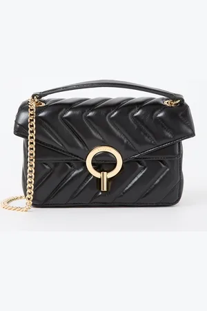 Sandro Crossbodytas van quilted leer