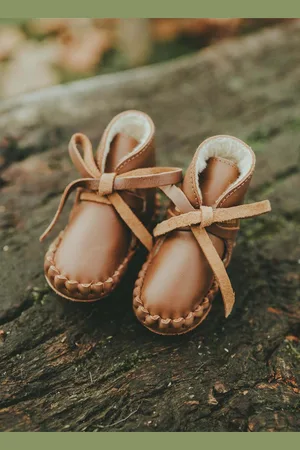 Donsje Pina Classic Lining babyschoentje van leer