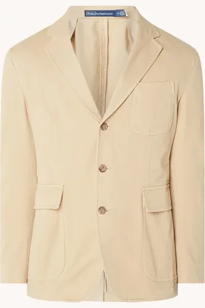 Ralph Lauren Regular fit colbert met klepzakken en borstzak