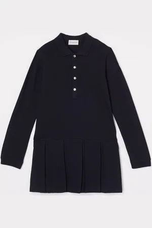 Moncler Polojurk van piqué katoen met logo
