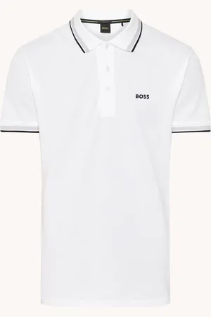 HUGO BOSS Paddy regular fit polo van piqué katoen met logo
