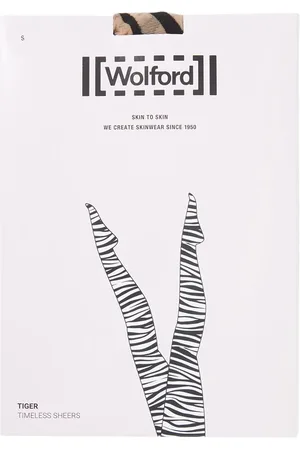 Wolford Tiger panty in 15 denier met tijgerprint