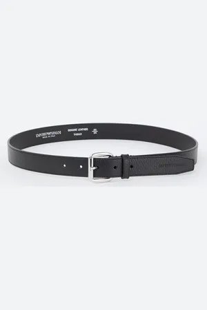 Emporio Armani Riem van leer