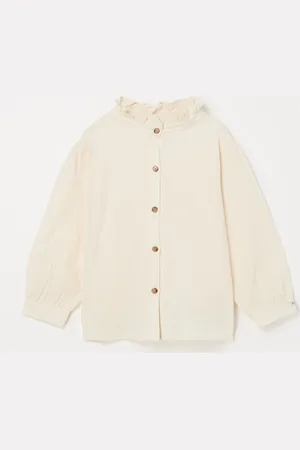 Donsje Fini blouse met opstaande kraag