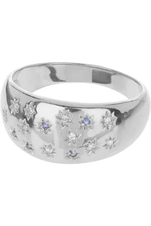 ANNA + NINA Mystic Sky ring met zirkonia