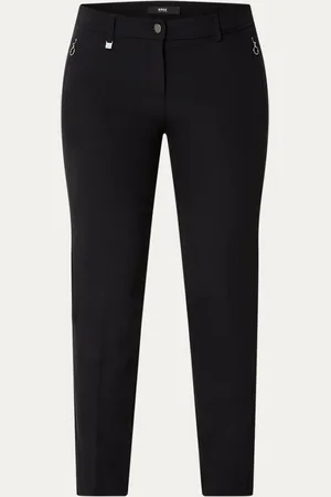 Brax Maron mid waist slim fit chino met stretch