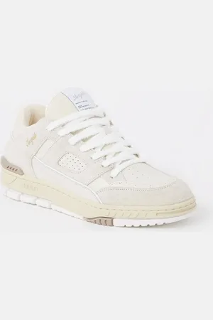 Axel Arigato Area Lo sneaker van leer met suède details