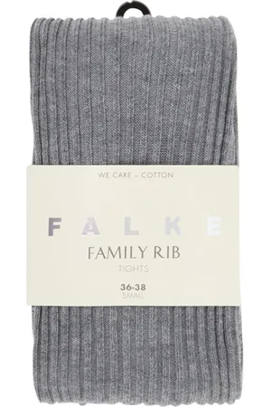 Falke Family ribgebreide maillot van katoen