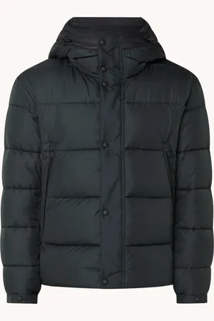 HUGO BOSS Omaris puffer jack met ritszakken en capuchon