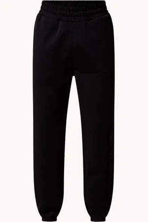 Moncler Tapered fit joggingbroek met logoborduring