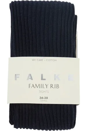 Falke Family ribgebreide maillot van katoen
