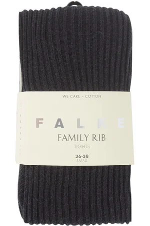 Falke Family ribgebreide maillot van katoen