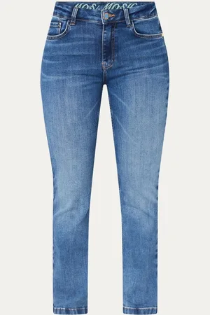 Mos Mosh MMAshley Imera high waist slim fit jeans met steekzakken