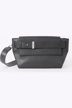Jacquemus Capri crossbodytas van geitenleer met afneembare schouderriem