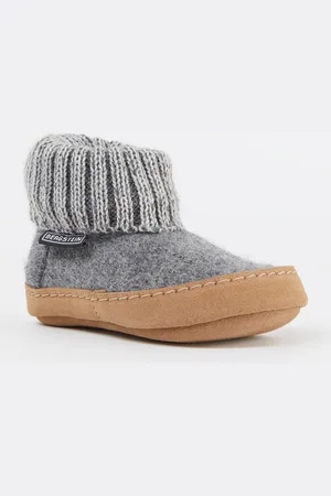 Bergstein Cozy Lux pantoffel van scheerwol