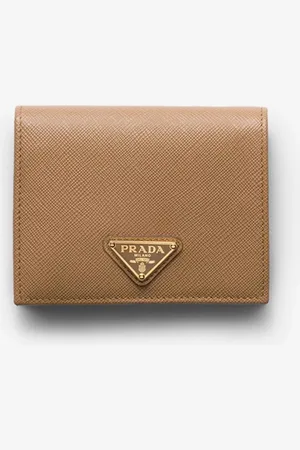 Prada Small portemonnee van leer