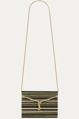 Saint Laurent VICKY MINIAUDIERE IN PLEXIGLAS
