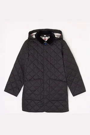 Burberry Rowan gewatteerde jas met quilt patroon