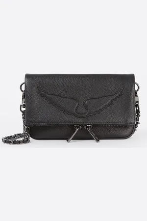 Zadig & Voltaire Rock Nano clutch met afneembare schouderriem