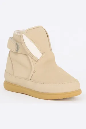 Donsje Dubu Bunny enkellaarsje van nubuck