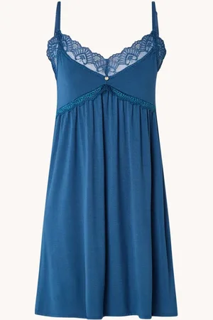 PRETTY YOU Slipdress met kant