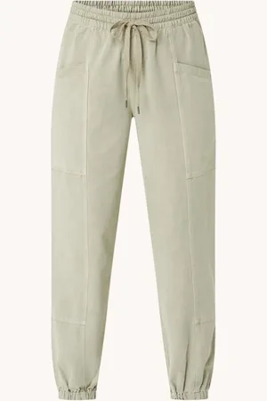 Rails Haven high waist tapered fit cropped cargobroek in lyocellblend