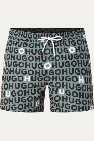 HUGO BOSS Tortuga zwemshorts met steekzakken en logoprint