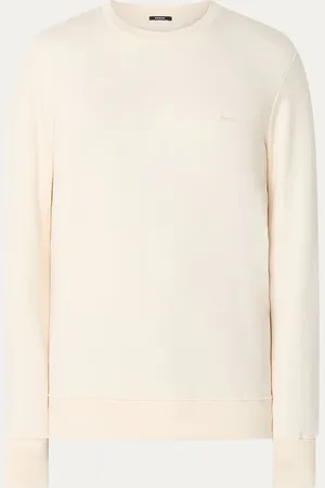 Denham Scissor sweater met logoborduring