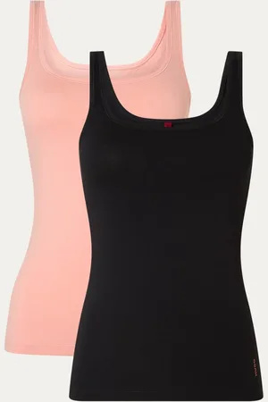 HUGO BOSS Tanktop met logo in 2-pack