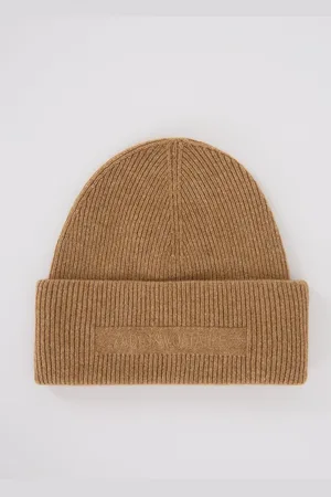 Zadig & Voltaire Ben ribgebreide muts van kasjmier