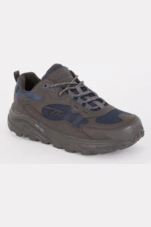 Hi-Tec Eastend WP GRV-30 sneaker met mesh details