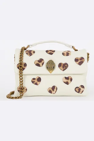 Kurt Geiger Soft Kensington Love crossbodytas van leer