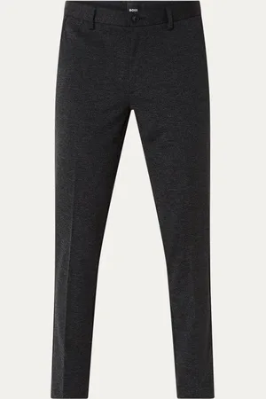 HUGO BOSS P-Kaiton slim fit pantalon met steekzakken