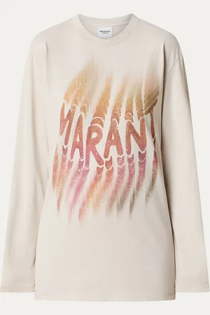 Isabel Marant Martine longsleeve met logoprint