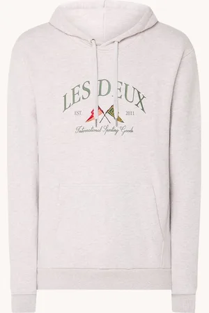 Les Deux Hoodie met logoprint