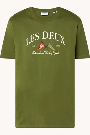 Les Deux T-shirt met logoprint