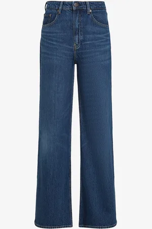 Tommy Hilfiger High waist wide leg jeans met donkere wassing