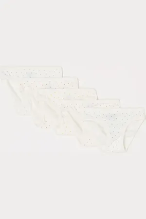 Petit Bateau Slip met print in 5-pack